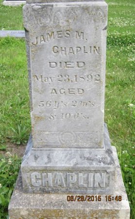 CHAPLIN, JAMES M - Dallas County, Iowa | JAMES M CHAPLIN 