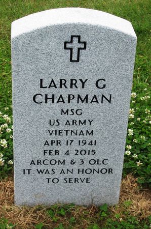 CHAPMAN, LARRY G - Dallas County, Iowa | LARRY G CHAPMAN 