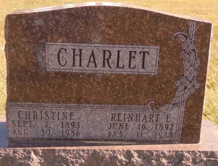 CHARLET, REINHART E. - Dallas County, Iowa | REINHART E. CHARLET 