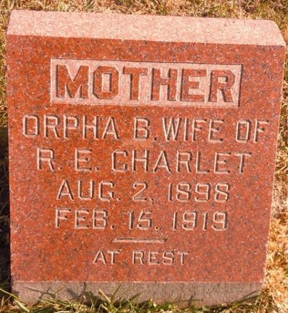 CHARLET, ORPHA B. - Dallas County, Iowa | ORPHA B. CHARLET 