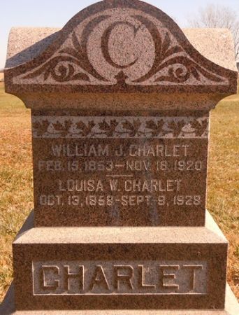 CHARLET, LOUISA W. - Dallas County, Iowa | LOUISA W. CHARLET 