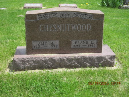CHESNUTWOOD, FRANK D - Dallas County, Iowa | FRANK D CHESNUTWOOD 