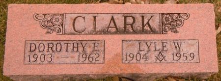 CLARK, DOROTHY E. - Dallas County, Iowa | DOROTHY E. CLARK 