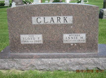 CLARK, ANNIE M - Dallas County, Iowa | ANNIE M CLARK 