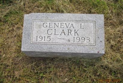 CLARK, GENEVA L - Dallas County, Iowa | GENEVA L CLARK 
