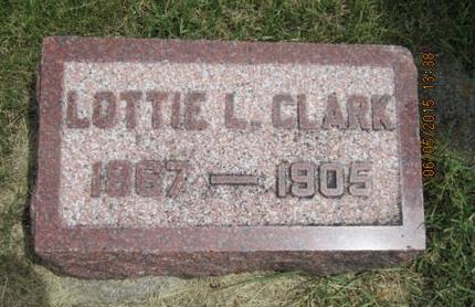 CLARK, LOTTIE L - Dallas County, Iowa | LOTTIE L CLARK 