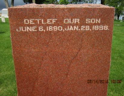 CLAUSEN, DETLEF - Dallas County, Iowa | DETLEF CLAUSEN 