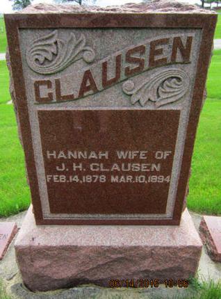 CLAUSEN, HANNAH - Dallas County, Iowa | HANNAH CLAUSEN 