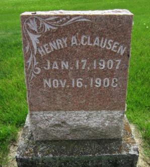 CLAUSEN, HENRY A - Dallas County, Iowa | HENRY A CLAUSEN 