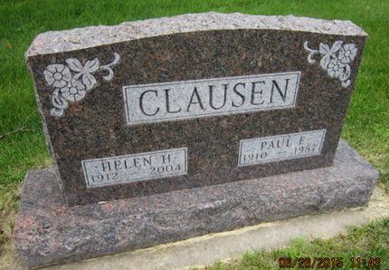 CLAUSEN, PAUL F - Dallas County, Iowa | PAUL F CLAUSEN 