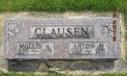 CLAUSEN, ANTON M - Dallas County, Iowa | ANTON M CLAUSEN 
