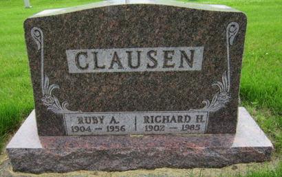 CLAUSEN, RICHARD H - Dallas County, Iowa | RICHARD H CLAUSEN 