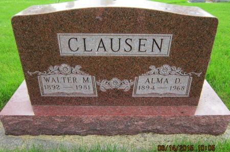 CLAUSEN, WALTER M - Dallas County, Iowa | WALTER M CLAUSEN 