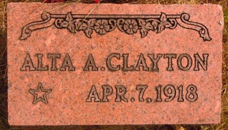 CLAYTON, ALTA A. - Dallas County, Iowa | ALTA A. CLAYTON 