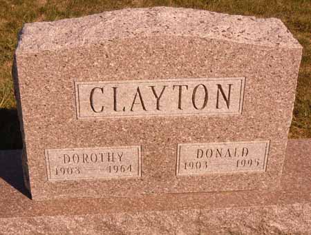 CLAYTON, DOROTHY - Dallas County, Iowa | DOROTHY CLAYTON 