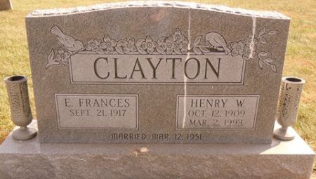 CLAYTON, E. FRANCES - Dallas County, Iowa | E. FRANCES CLAYTON 