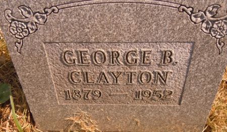 CLAYTON, GEORGE B. - Dallas County, Iowa | GEORGE B. CLAYTON 