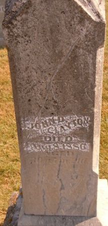 CLAYTON, JOHN D. - Dallas County, Iowa | JOHN D. CLAYTON 