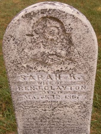 CLAYTON, SARAH K. - Dallas County, Iowa | SARAH K. CLAYTON 
