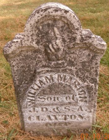 CLAYTON, WILLIAM MARION - Dallas County, Iowa | WILLIAM MARION CLAYTON 