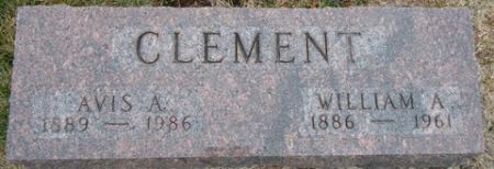 CLEMENT, WILLIAM A. - Dallas County, Iowa | WILLIAM A. CLEMENT 