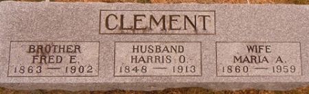 CLEMENT, HARRIS O. - Dallas County, Iowa | HARRIS O. CLEMENT 