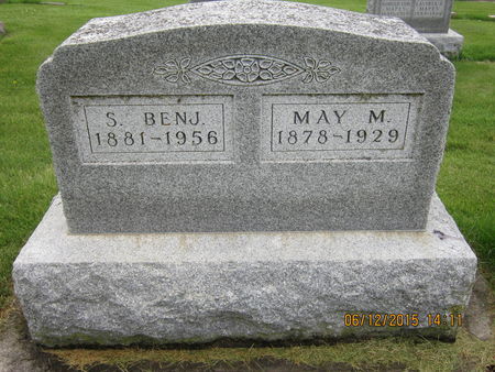 CLINE, S BENJ - Dallas County, Iowa | S BENJ CLINE 