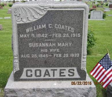 COATES, WILLIAM C - Dallas County, Iowa | WILLIAM C COATES 