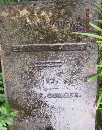 CONGER, BABY - Dallas County, Iowa | BABY CONGER 