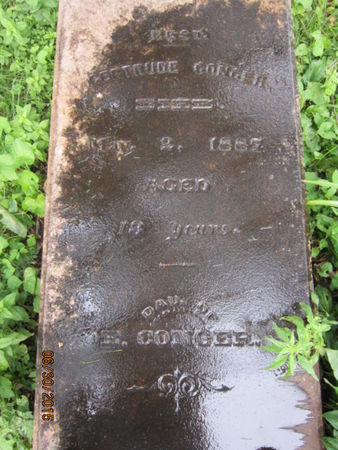 CONGER, GERTRUDE - Dallas County, Iowa | GERTRUDE CONGER 