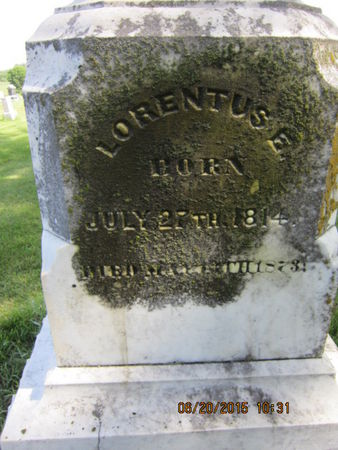 CONGER, LORENTUS E - Dallas County, Iowa | LORENTUS E CONGER 