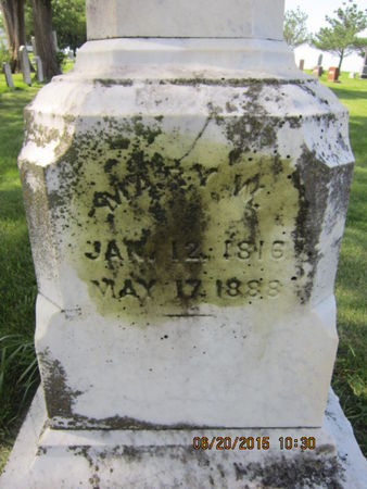 CONGER, MARY W - Dallas County, Iowa | MARY W CONGER 