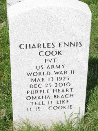 COOK, CHARLES E - Dallas County, Iowa | CHARLES E COOK 