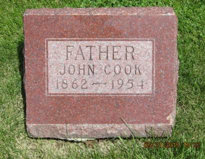 COOK, JOHN - Dallas County, Iowa | JOHN COOK 