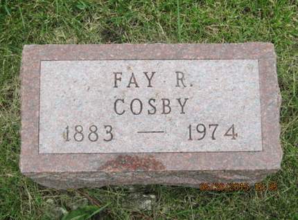 COSBY, FAY R - Dallas County, Iowa | FAY R COSBY 