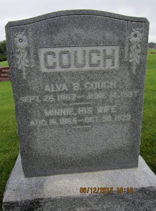 COUCH, ALVA B - Dallas County, Iowa | ALVA B COUCH 