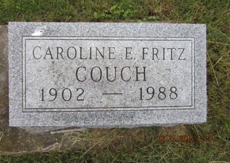 COUCH, CAROLINE E - Dallas County, Iowa | CAROLINE E COUCH 