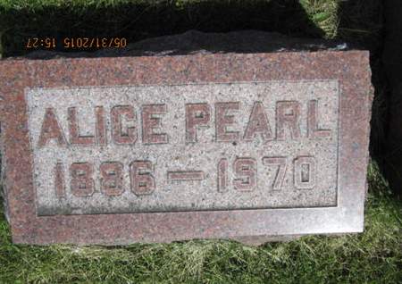 COULTER, ALICE PEARL - Dallas County, Iowa | ALICE PEARL COULTER 