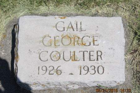 COULTER, GAIL GEORGE - Dallas County, Iowa | GAIL GEORGE COULTER 