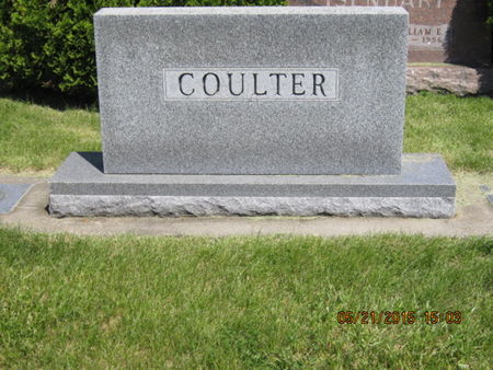 COULTER, FAMILY STONE - Dallas County, Iowa | FAMILY STONE COULTER 