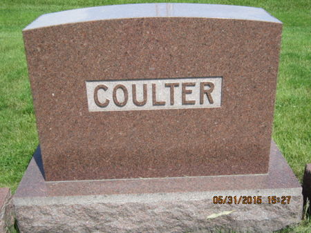 COULTER, FAMILY STONE - Dallas County, Iowa | FAMILY STONE COULTER 