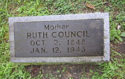 COUNCIL, RUTH - Dallas County, Iowa | RUTH COUNCIL 