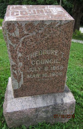 COUNCIL, THEODORE T - Dallas County, Iowa | THEODORE T COUNCIL 