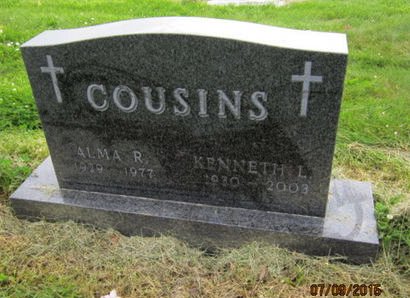 COUSINS, ALMA R - Dallas County, Iowa | ALMA R COUSINS 