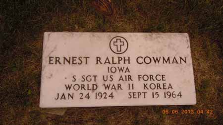 COWMAN, ERNEST RALPH - Dallas County, Iowa | ERNEST RALPH COWMAN 