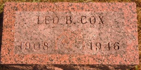 COX, LEO B. - Dallas County, Iowa | LEO B. COX 