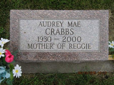 CRABBS, AUDREY MAE - Dallas County, Iowa | AUDREY MAE CRABBS 