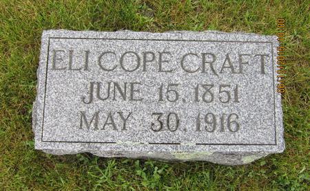 CRAFT, ELI COPE - Dallas County, Iowa | ELI COPE CRAFT 
