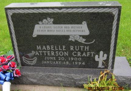 CRAFT, MABELLE RUTH - Dallas County, Iowa | MABELLE RUTH CRAFT 