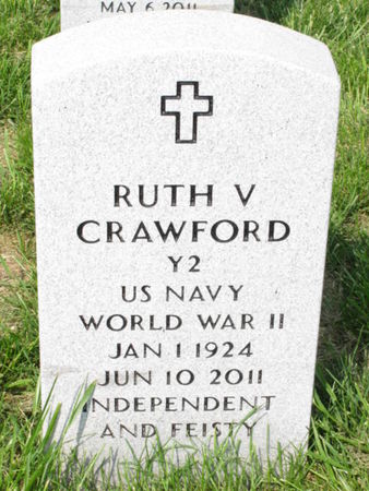 CRAWFORD, RUTH V - Dallas County, Iowa | RUTH V CRAWFORD 